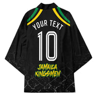 Personalized Jamaica Kingsmen Kimono Caribbean Cricket Royal Warrior King Mascot
