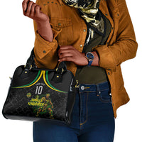 Personalized Jamaica Kingsmen Shoulder Handbag Caribbean Cricket Royal Warrior King Mascot