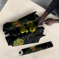 Personalized Jamaica Kingsmen Umbrella Caribbean Cricket Royal Warrior King Mascot