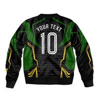 Personalized Jamaica Cricket Lion Mascot Bomber Jacket Kingsmen Royal King Batsman Sport