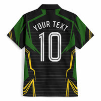 Personalized Jamaica Cricket Lion Mascot Hawaiian Shirt Kingsmen Royal King Batsman Sport
