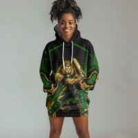 Personalized Jamaica Cricket Lion Mascot Hoodie Dress Kingsmen Royal King Batsman Sport