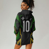 Personalized Jamaica Cricket Lion Mascot Hoodie Dress Kingsmen Royal King Batsman Sport
