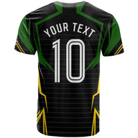 Personalized Jamaica Cricket Lion Mascot T shirt Kingsmen Royal King Batsman Sport