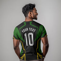 Personalized Jamaica Cricket Lion Mascot T shirt Kingsmen Royal King Batsman Sport