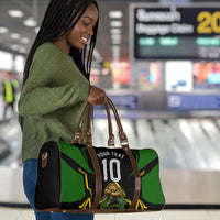 Personalized Jamaica Cricket Lion Mascot Travel Bag Kingsmen Royal King Batsman Sport