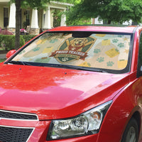 Proud Teacher Proud Dog Mom Auto Sun Shade Classroom Cute Dog Lover