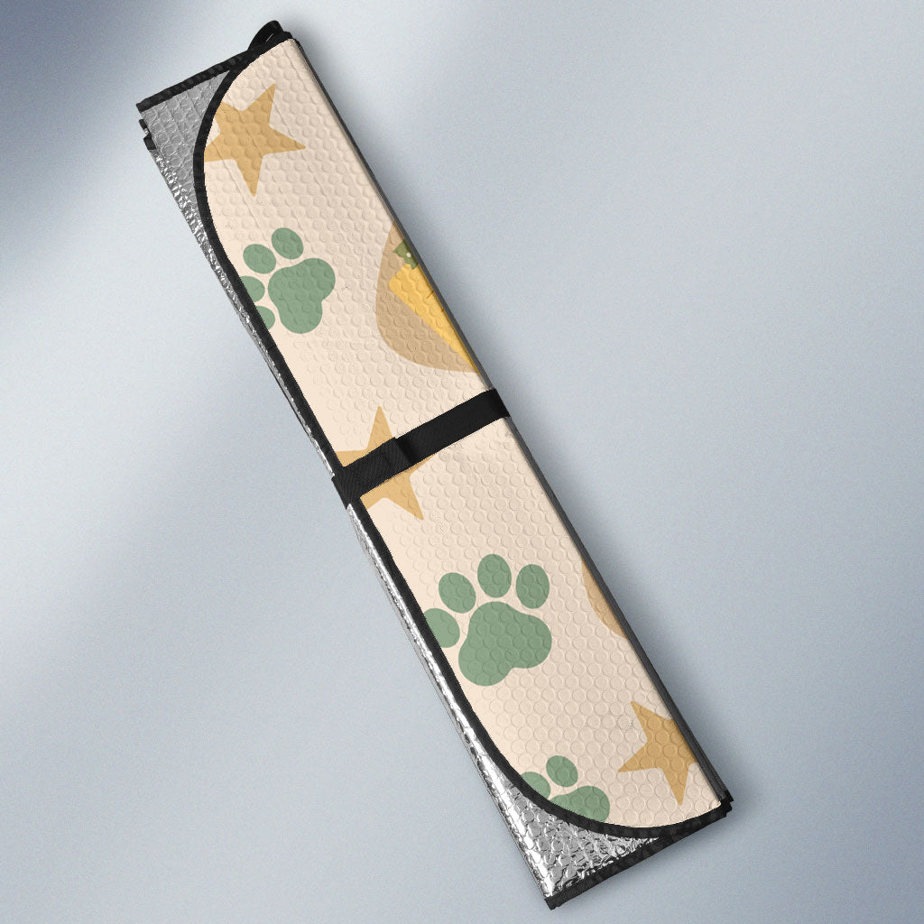 Proud Teacher Proud Dog Mom Auto Sun Shade Classroom Cute Dog Lover