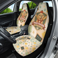 Proud Teacher Proud Dog Mom Car Seat Cover Classroom Cute Dog Lover