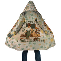 Proud Teacher Proud Dog Mom Cloak Classroom Cute Dog Lover