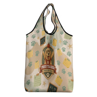 Proud Teacher Proud Dog Mom Grocery Bag Classroom Cute Dog Lover