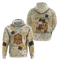 Proud Teacher Proud Dog Mom Hoodie Classroom Cute Dog Lover