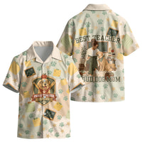 Proud Teacher Proud Dog Mom Kid Hawaiian Shirt Classroom Cute Dog Lover