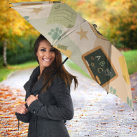 Proud Teacher Proud Dog Mom Umbrella Classroom Cute Dog Lover
