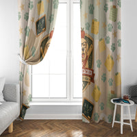 Proud Teacher Proud Dog Mom Window Curtain Classroom Cute Dog Lover