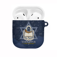 Yom Kippur Gates Of Return AirPods Case Jewish High Holy Day Shofar Tallit Star Of David