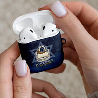 Yom Kippur Gates Of Return AirPods Case Jewish High Holy Day Shofar Tallit Star Of David