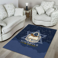 Yom Kippur Gates Of Return Area Rug Jewish High Holy Day Shofar Tallit Star Of David