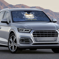 Yom Kippur Gates Of Return Auto Sun Shade Jewish High Holy Day Shofar Tallit Star Of David