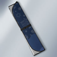 Yom Kippur Gates Of Return Auto Sun Shade Jewish High Holy Day Shofar Tallit Star Of David