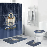 Yom Kippur Gates Of Return Bathroom Set Jewish High Holy Day Shofar Tallit Star Of David