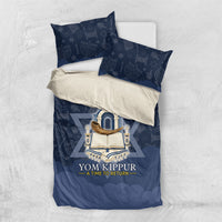 Yom Kippur Gates Of Return Bedding Set Jewish High Holy Day Shofar Tallit Star Of David