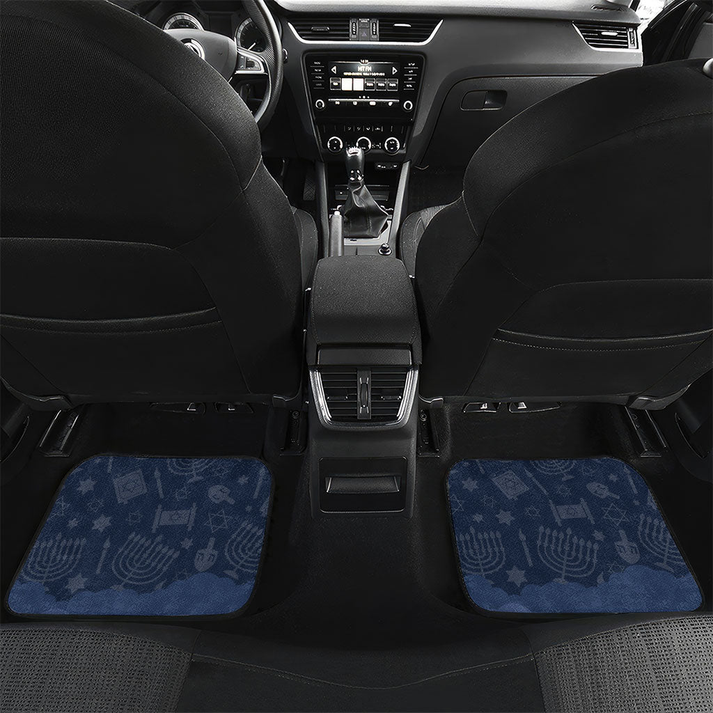 Yom Kippur Gates Of Return Car Mats Jewish High Holy Day Shofar Tallit Star Of David