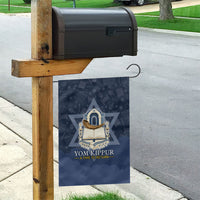 Yom Kippur Gates Of Return Garden Flag Jewish High Holy Day Shofar Tallit Star Of David