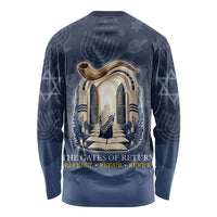 Yom Kippur Gates Of Return Long Sleeve Shirt Jewish High Holy Day Shofar Tallit Star Of David