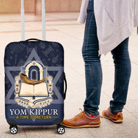 Yom Kippur Gates Of Return Luggage Cover Jewish High Holy Day Shofar Tallit Star Of David
