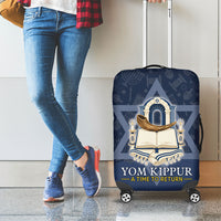 Yom Kippur Gates Of Return Luggage Cover Jewish High Holy Day Shofar Tallit Star Of David