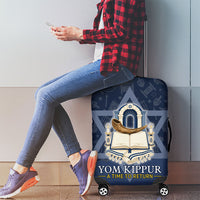 Yom Kippur Gates Of Return Luggage Cover Jewish High Holy Day Shofar Tallit Star Of David