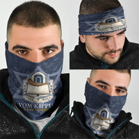 Yom Kippur Gates Of Return Neck Gaiter Jewish High Holy Day Shofar Tallit Star Of David