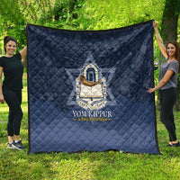 Yom Kippur Gates Of Return Quilt Jewish High Holy Day Shofar Tallit Star Of David