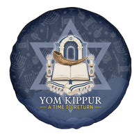 Yom Kippur Gates Of Return Spare Tire Cover Jewish High Holy Day Shofar Tallit Star Of David
