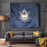 Yom Kippur Gates Of Return Tapestry Jewish High Holy Day Shofar Tallit Star Of David