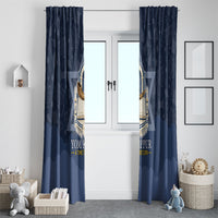 Yom Kippur Gates Of Return Window Curtain Jewish High Holy Day Shofar Tallit Star Of David