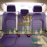 Yom Kippur Back Car Seat Cover Shofar Blowing Jewish High Holy Day Tallit Star Of David