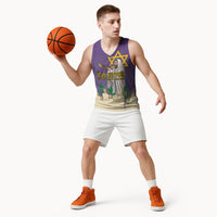 Yom Kippur Basketball Jersey Shofar Blowing Jewish High Holy Day Tallit Star Of David