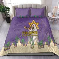 Yom Kippur Bedding Set Shofar Blowing Jewish High Holy Day Tallit Star Of David