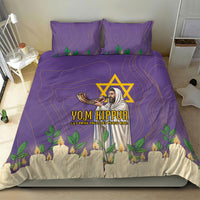 Yom Kippur Bedding Set Shofar Blowing Jewish High Holy Day Tallit Star Of David