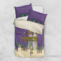 Yom Kippur Bedding Set Shofar Blowing Jewish High Holy Day Tallit Star Of David