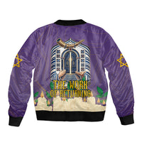 Yom Kippur Bomber Jacket Shofar Blowing Jewish High Holy Day Tallit Star Of David