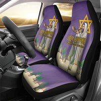 Yom Kippur Car Seat Cover Shofar Blowing Jewish High Holy Day Tallit Star Of David