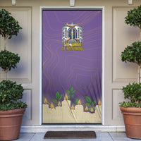 Yom Kippur Door Cover Shofar Blowing Jewish High Holy Day Tallit Star Of David