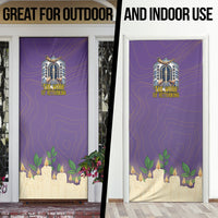 Yom Kippur Door Cover Shofar Blowing Jewish High Holy Day Tallit Star Of David