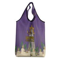 Yom Kippur Grocery Bag Shofar Blowing Jewish High Holy Day Tallit Star Of David