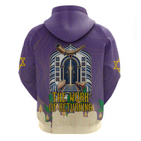 Yom Kippur Hoodie Shofar Blowing Jewish High Holy Day Tallit Star Of David