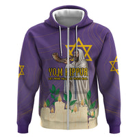 Yom Kippur Hoodie Shofar Blowing Jewish High Holy Day Tallit Star Of David