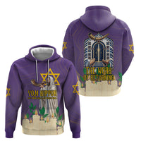 Yom Kippur Hoodie Shofar Blowing Jewish High Holy Day Tallit Star Of David
